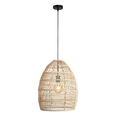 Foto van Hanglamp sarah - naturel - 160xø38,5 cm - leen bakker