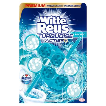 Foto van 1+1 gratis | witte reus turquoise actief 100g aanbieding bij jumbo