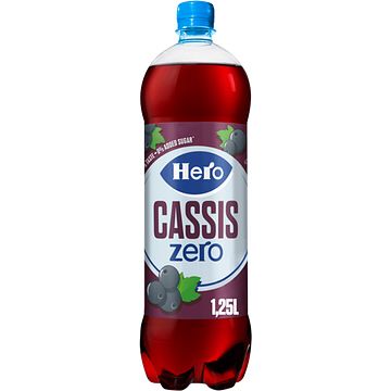 Foto van Hero cassis zero 1, 25l bij jumbo