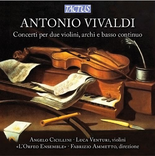 Foto van Concerti per due violini, archi e basso continuo - cd (8007194105155)