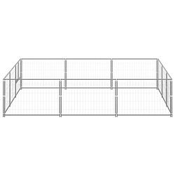 Foto van The living store hondenkennel grote buitenren - 300 x 300 x 70 cm - stevige staalconstructie