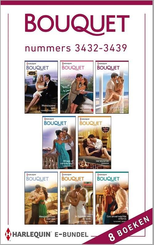 Foto van Bouquet e-bundel nummers 3432-3439 (8-in-1) - emma darcy - ebook (9789461997432)