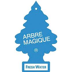 Foto van Arbre magique luchtverfrisser 12 x 7 cm fresh water blauw