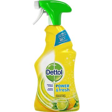 Foto van Dettol power & fresh allesreiniger sprankelde citroen & limoen 500ml bij jumbo