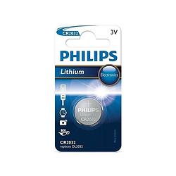 Foto van Philips batterij cr2032 3v lithium 1 stuks