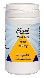 Foto van Clark wild yam 250mg capsules