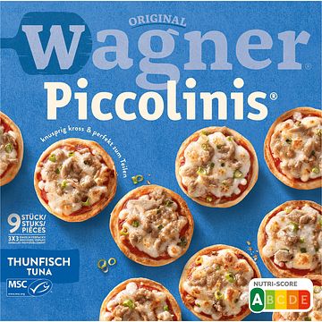 Foto van Original wagner piccolinis tuna 3 x 3 stuks 270g bij jumbo