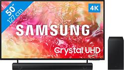 Foto van Samsung crystal uhd 50du7100 (2024)   + soundbar