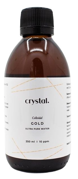 Foto van Crystal colloidaal goud ultra pure water