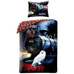 Foto van Harry potter dekbedovertrek, hogwarts express - eenpersoons - 140 x 200 cm - katoen