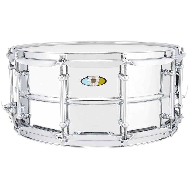 Foto van Ludwig lu6514sl supralite 14x6.5 steel snaredrum