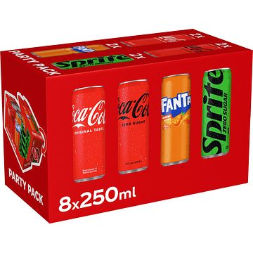 Foto van Party pack 8 x 250ml bij jumbo