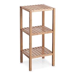 Foto van Zeller - rack with 3 shelves, bamboo