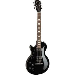 Foto van Gibson modern collection les paul studio lh ebony linkshandige elektrische gitaar met soft shell case