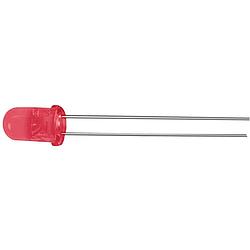 Foto van Kingbright l-53src-du bedrade led rood rond 5 mm 1100 mcd 30 ° 20 ma 1.85 v