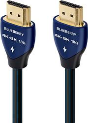 Foto van Audioquest blueberry hdmi 2.0b kabel 0,6 meter blauw