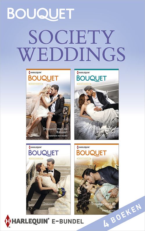 Foto van Society weddings (4-in-1) - andie brock - ebook (9789402526530)