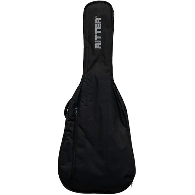 Foto van Ritter bags rgf0-ct/sbk gigbag flims voor 3/4 klassieke gitaar sea ground black