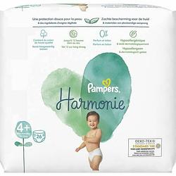 Foto van Pampers harmonie luiers - maat 4+ (10-15kg) - 26 luiers