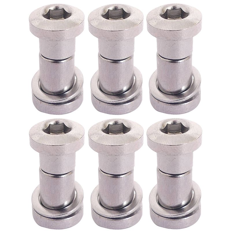 Foto van Bofix zadelpenbout inbus 19 mm chroom (6 stuks)