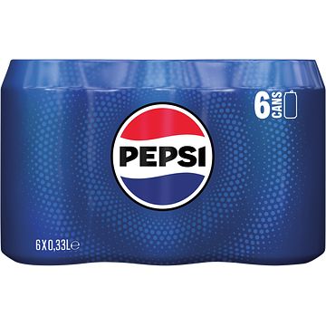 Foto van Pepsi frisdrank 6 x 0, 33l bij jumbo