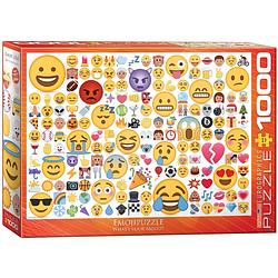 Foto van Eurographics puzzel emojipuzzle what'ss your mood? - 1000 stukjes