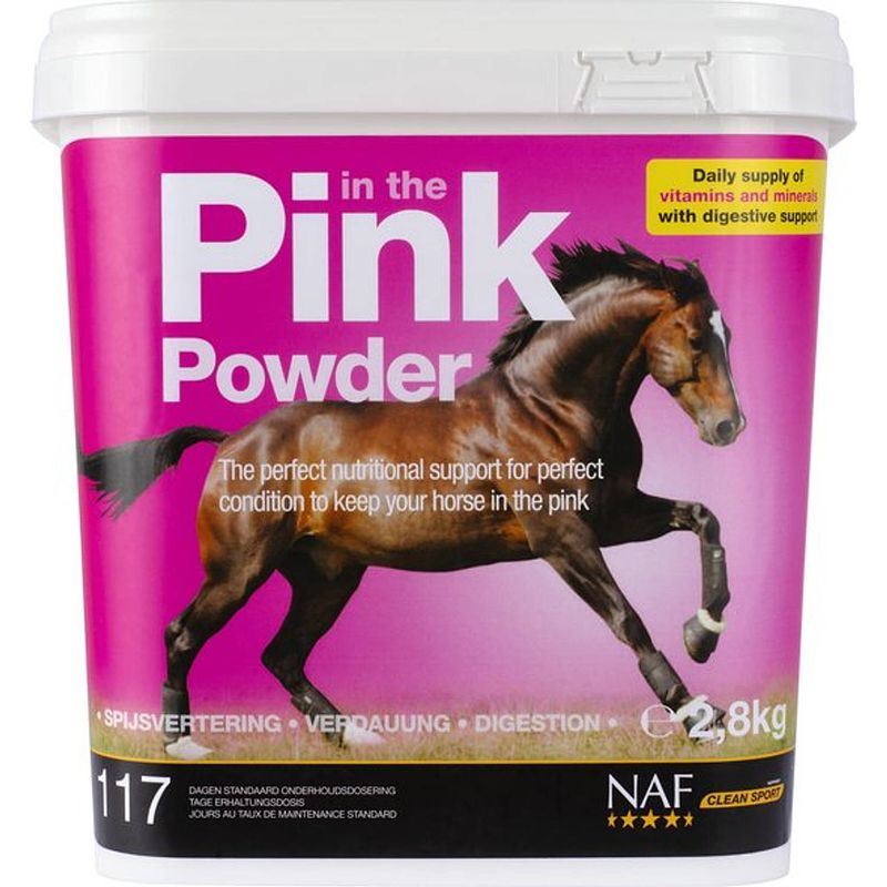 Foto van Naf pink powder 2,8 kg kleurloos