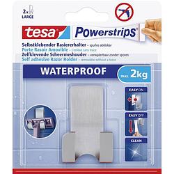 Foto van Tesa powerstrips® tesa powerstrips waterproof scheermeshouder metaal