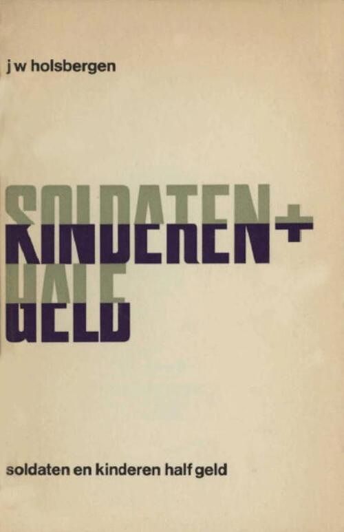 Foto van Soldaten en kinderen half geld - j.w. holsbergen - ebook (9789023467830)