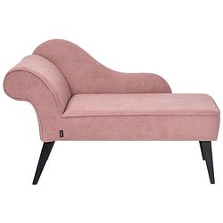 Foto van Beliani biarritz - chaise longue-roze-polyester