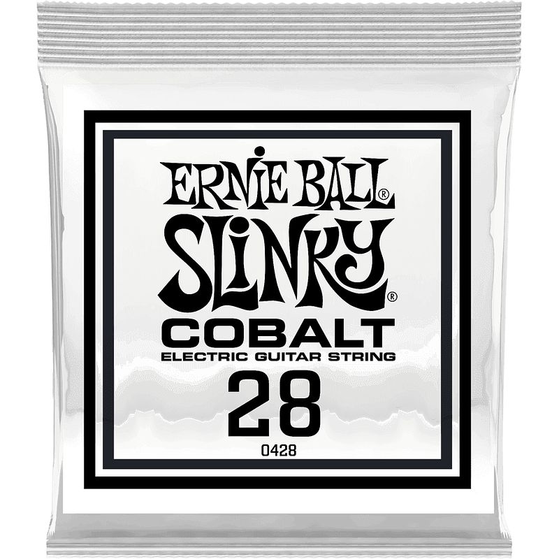 Foto van Ernie ball 10428 .028 slinky cobalt wound losse snaar voor elektrische gitaar