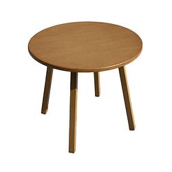 Foto van Sens-line - porto sidetable ø58cm - aluminium - houtpatroon