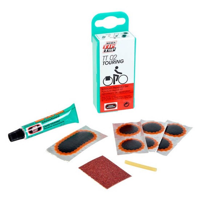 Foto van Rema tip top fietsband reparatieset tt02 5064106