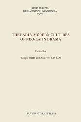 Foto van The early modern cultures of neo-latin drama - ebook (9789461661289)
