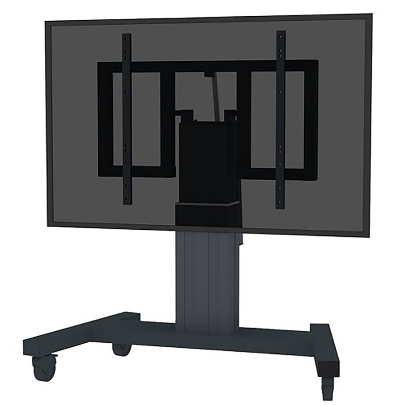 Foto van Neomounts by newstar plasma-m2550t black verrijdbare flatscreen trolley zwart