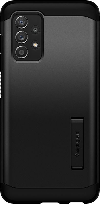 Foto van Spigen tough armor samsung galaxy a52s / a52 back cover zwart