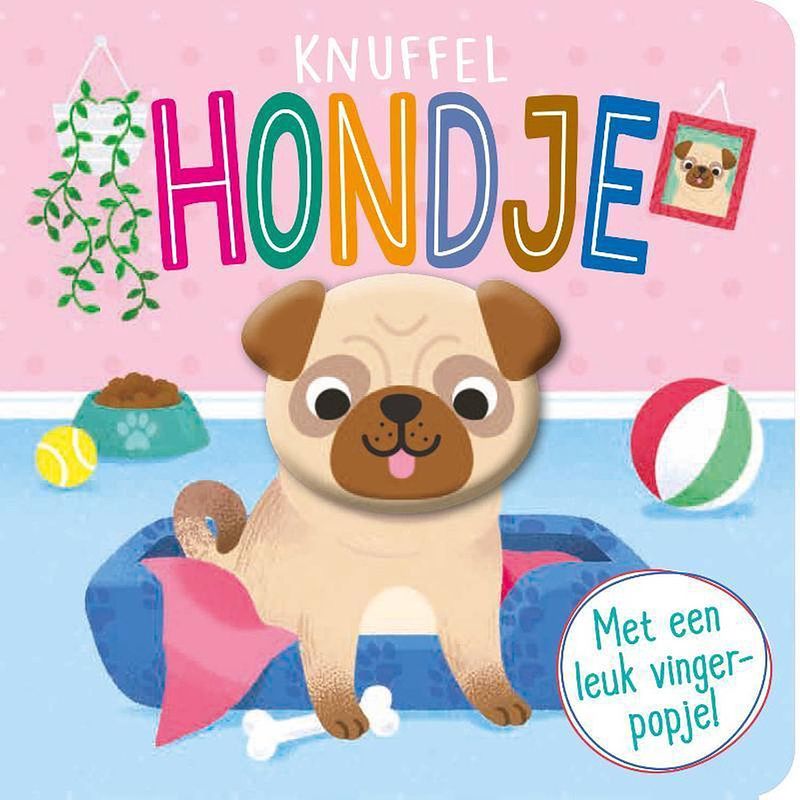 Foto van Rebo productions prentenboek knuffelhondje