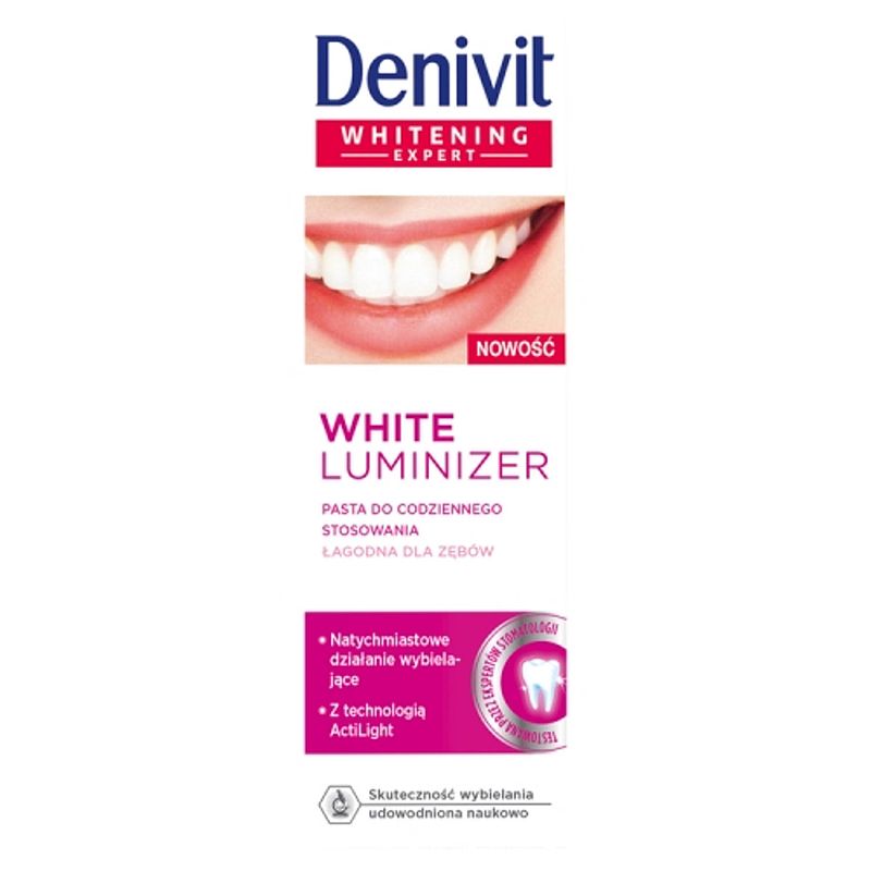Foto van Witte luminizer tandpasta voor dagelijks gebruik 50ml