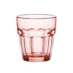 Foto van Glas bormioli rocco rock bar oranje glas 270 ml (24 stuks)