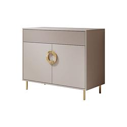 Foto van Meubella dressoir nyna - beige - 100 cm