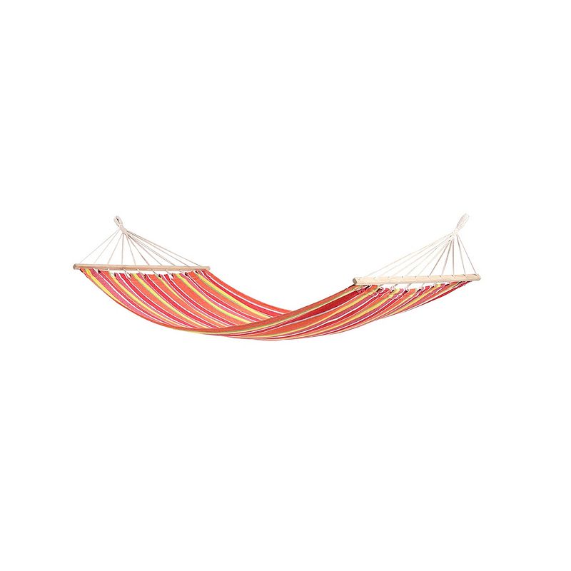 Foto van Feel furniture - hangmat met houtbar - tropical - 200cmx150cm