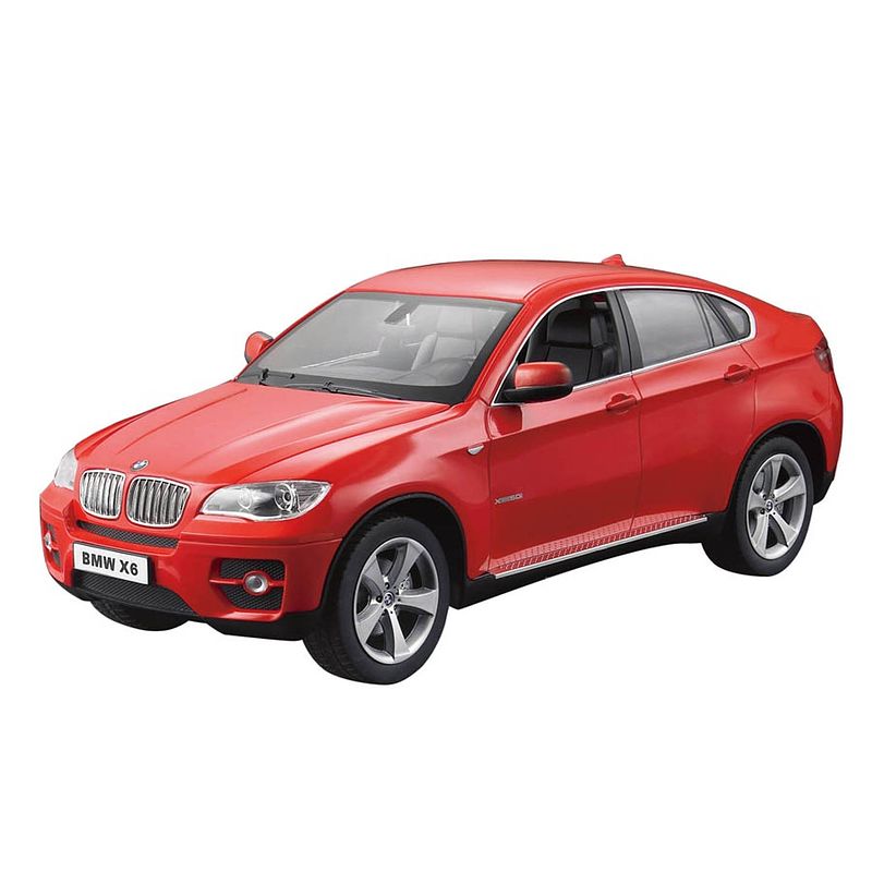 Foto van Rastar rc bmw x6 18 cm schaal 1:24 rood