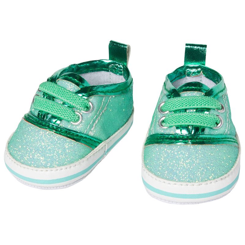 Foto van Heless poppenschoenen junior 38-45 cm groen