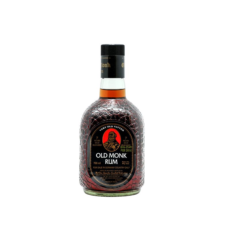 Foto van Old monk 7 years 70cl rum