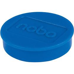 Foto van Nobo magneten voor whiteboard diameter van 32 mm, pak van 10 stuks, blauw