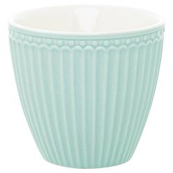 Foto van Greengate latte cup (beker) alice cool mint 9x10 cm (350 ml)