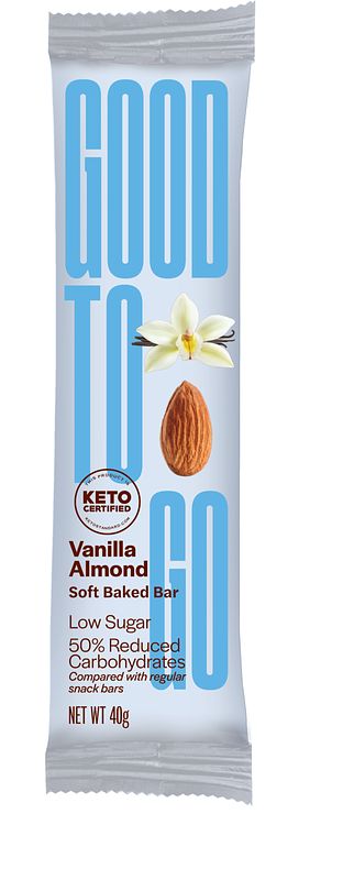 Foto van Goodtogo vanilla almond snackreep