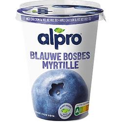 Foto van Alpro plantaardige variatie op yoghurt bosbes 500g bij jumbo