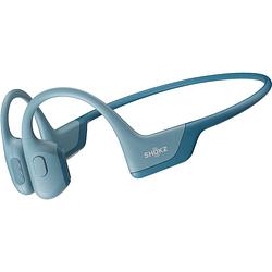 Foto van Shokz openrun pro bone conduction sporthoofdtelefoon - blauw