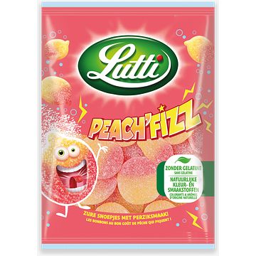 Foto van Lutti peach's fizz 180g bij jumbo